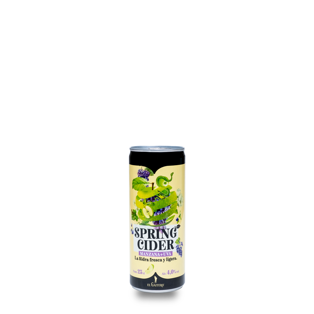 Spring Cider Manzana + Uva 